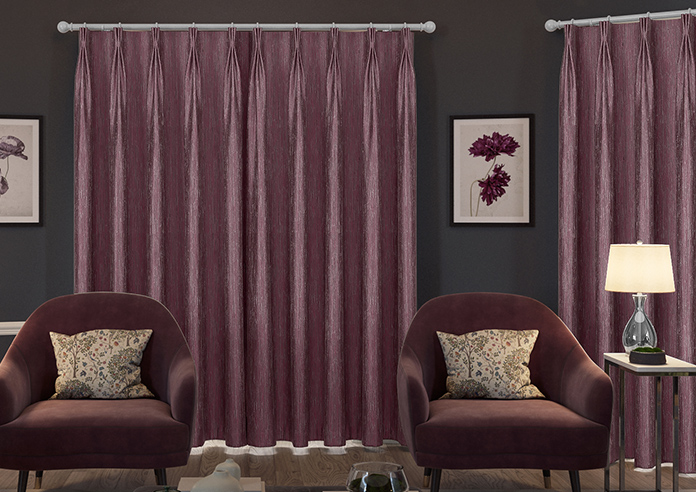 Cascade, Claret - Made to Measure Curtains - Image 7